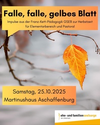 Falle, falle, gelbes Blatt